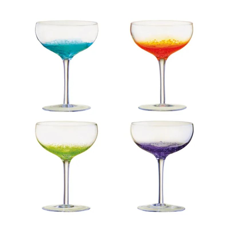 Anton Studio Fizz Champagne Saucer Set 4