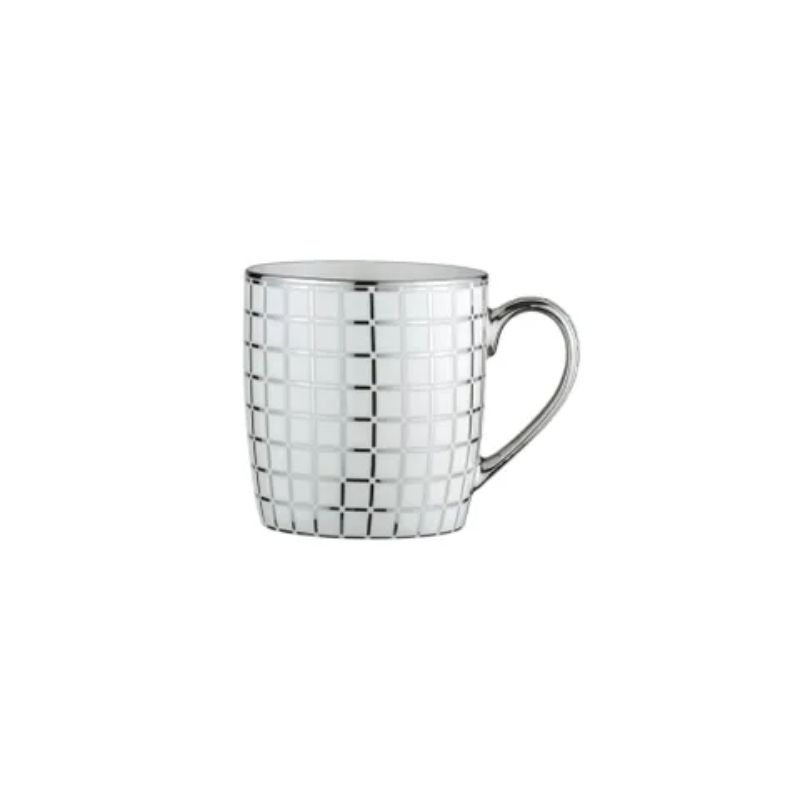 Bia Lattice Espresso Mug Platinum (Set of 4)