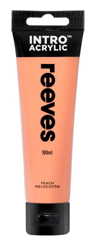 REEVES INTRO ACRYLIC PAINT 100ML - PEACH 210