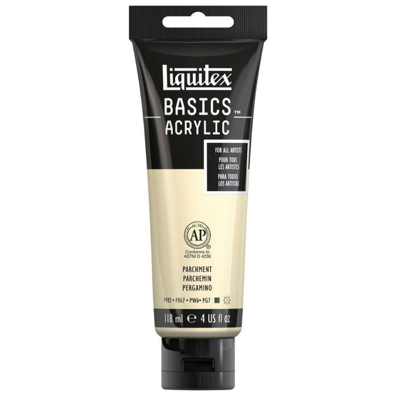 LIQUITEX BASICS ACRYLIC PAINT 118ML - PARCHMENT