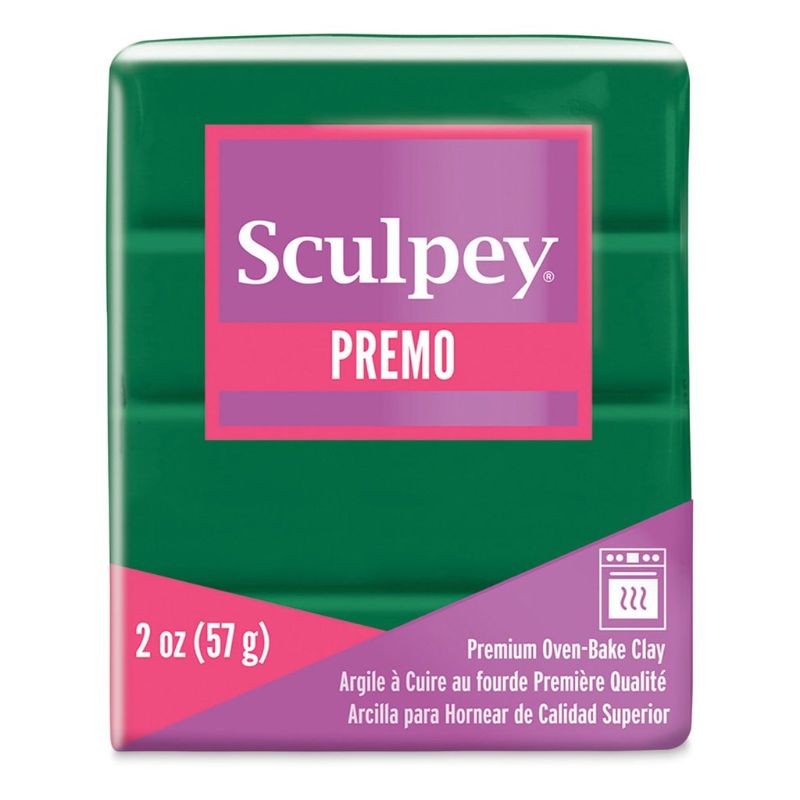 SCULPEY PREMO 57G OVEN BAKE CLAY - FOREST GREEN