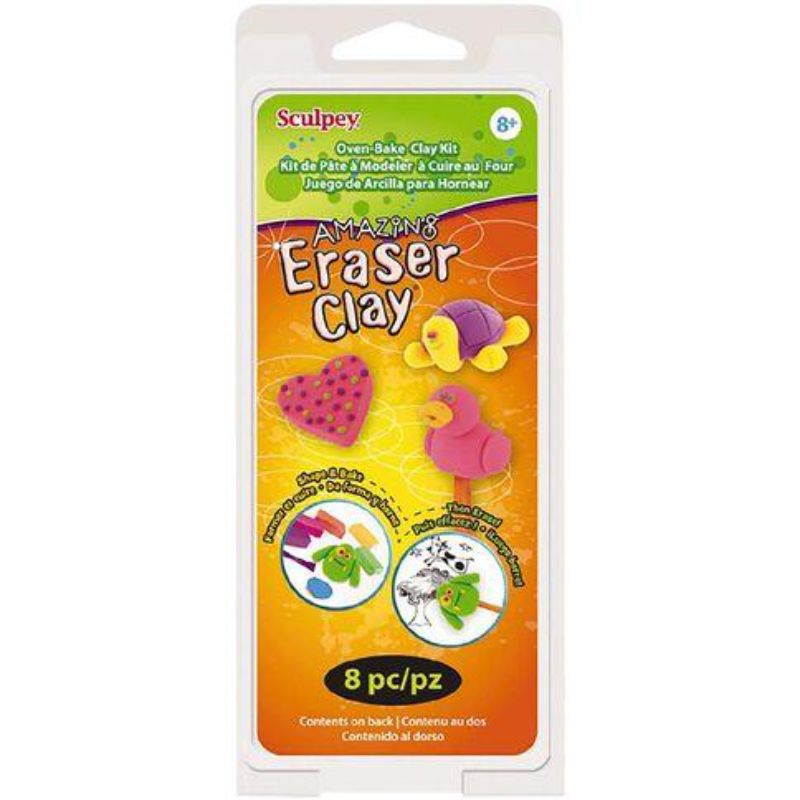 SCULPEY AMAZING CLAY ERASER KIT 6130 -