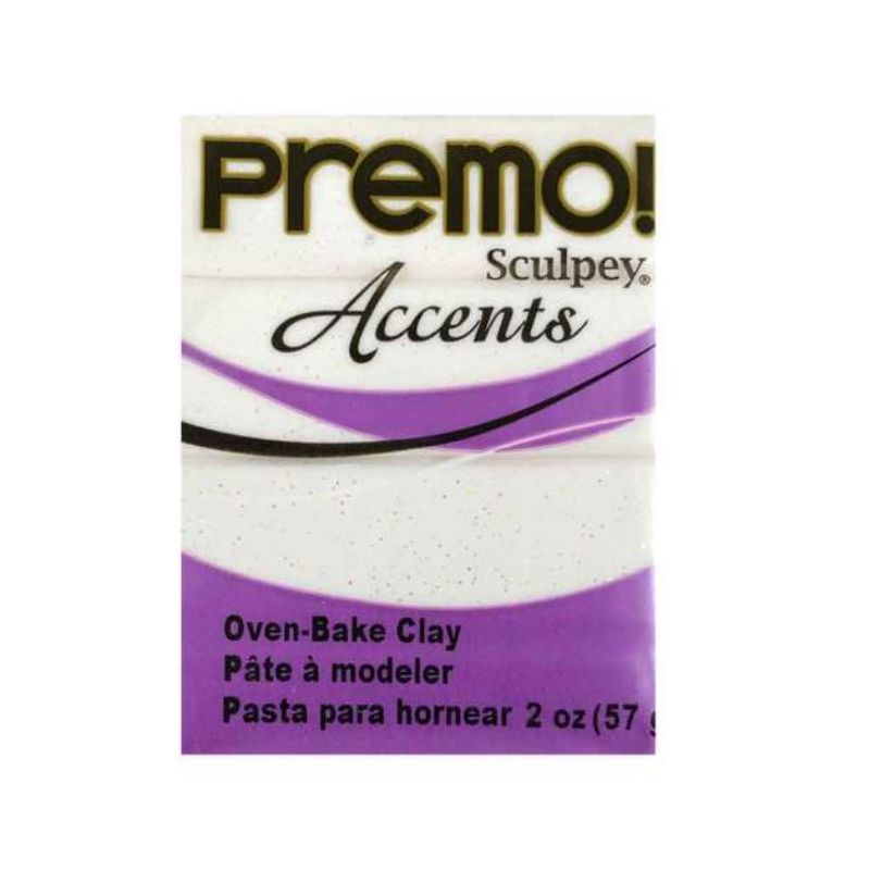 SCULPEY PREMO ACCENT POLYMER CLAY - PEARL 5101