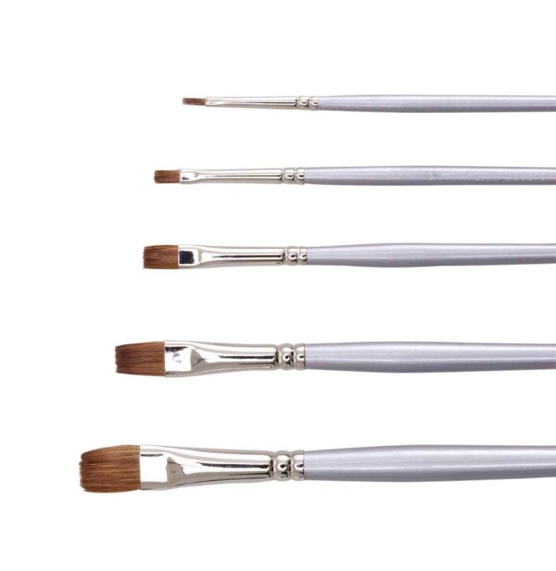 JASART BRUSH RED SABLE FLAT -