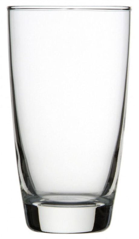 Set of 6 Ocean Tiara HiBall glasses, 355ml, crafted glass for elegant serving of water, juice, and spirits.