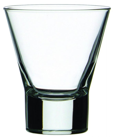 Set of 6 Bormioli Rocco Ypsilon 255ml glasses, Italian crafted, stylish for serving aperitifs and cocktails.