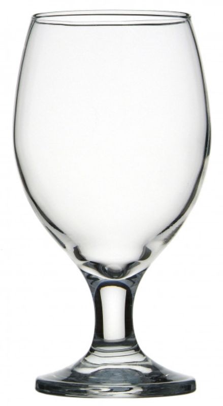 Set of 12 stylish 400ml Pasabahce Bistro Beer Glasses, perfect for various beverages and elegant dining occasions.