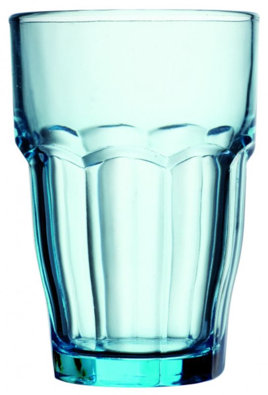 Bormioli Rocco - Set 6 Rock Bar Hiball Blue 370ml - Set of 6