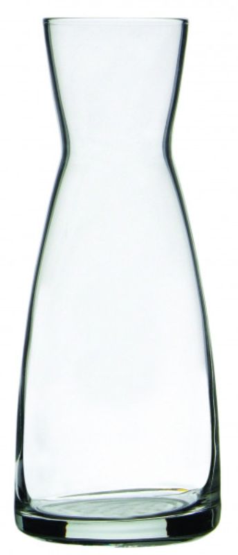 Set of 6 elegant 500ml Bormioli Rocco Ypsilon Carafes, featuring modern design ideal for serving drinks at any occasion.