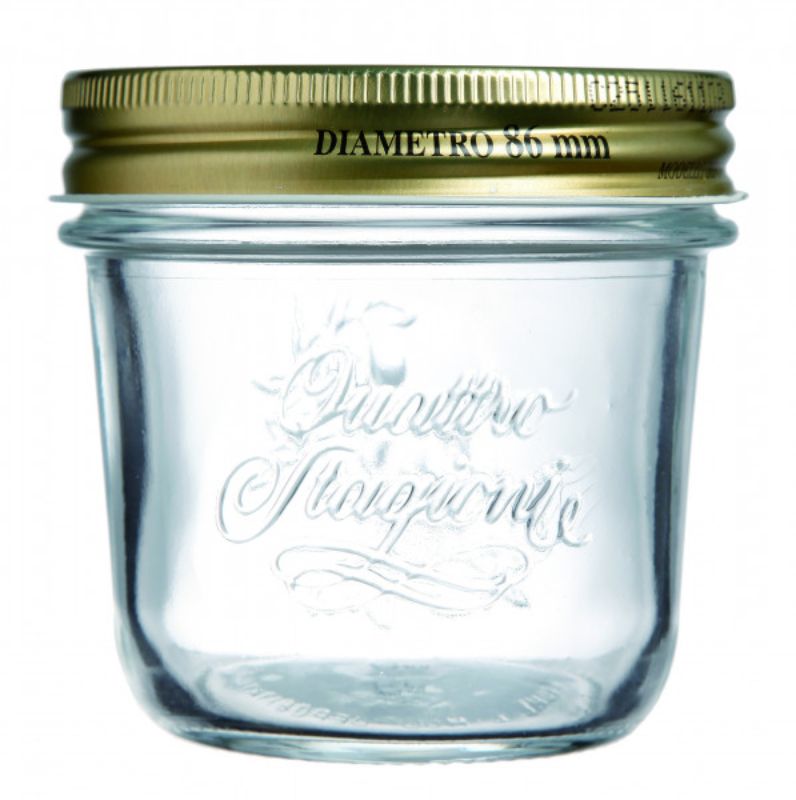 Bormioli Rocco - Quattro Stagioni Jar 200ml - Set of 12