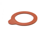 Set of 6 Luigi Bormioli Lock Eat XL Seals for airtight food storage, made from eco-friendly, food-safe natural rubber.