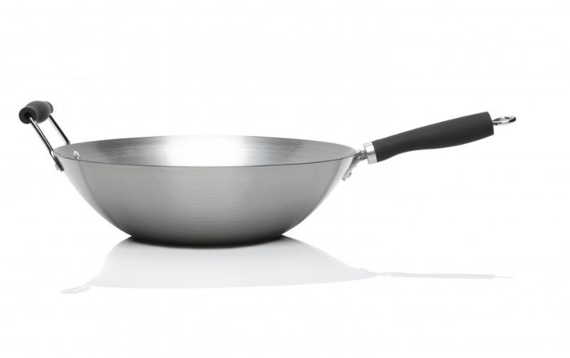 Stanley Rogers - Classic Carbon Steel Wok Black 35cm