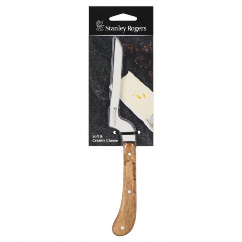 Stanley Rogers - Pistol Grip Acacia Long Soft Cheese Knife