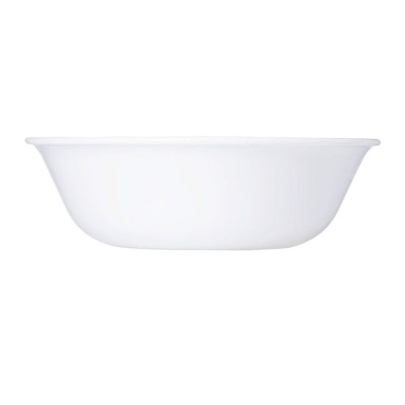 Corelle Winter Frost Bowl Set of 3, 950ml each, classic white design, durable and versatile for any dining occasion.