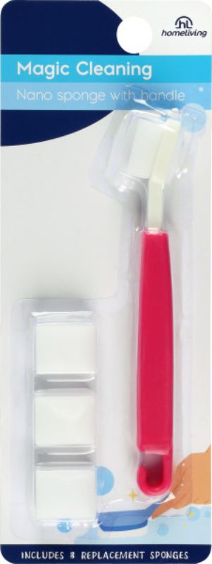 Homeliving - Nano Sponge with Handle - Set of 4