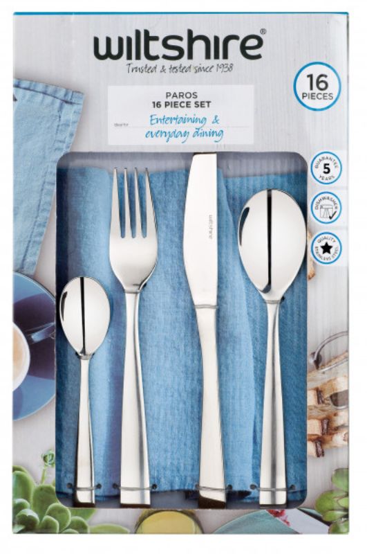 Wiltshire - Paros Cutlrey Set - 16piece