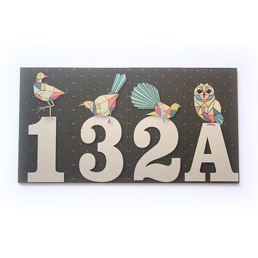 Letter Box Numbers - House Number - '1'