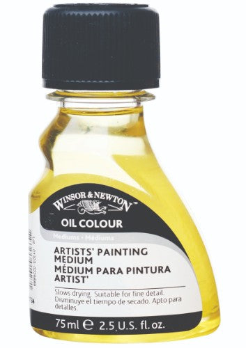 Winsor & Newton Artists' Painting Medium in 75ml enhances flow, durability, and detail for vibrant, long-lasting artwork.