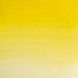 Winsor & Newton 5ml tube of Winsor Yellow (730) watercolor, showcasing vibrant pigment quality and exceptional transparency.