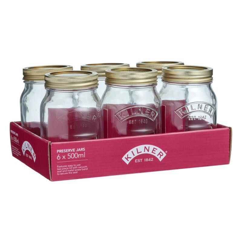 Kilner Genuine Preserve Jar Set Of 6