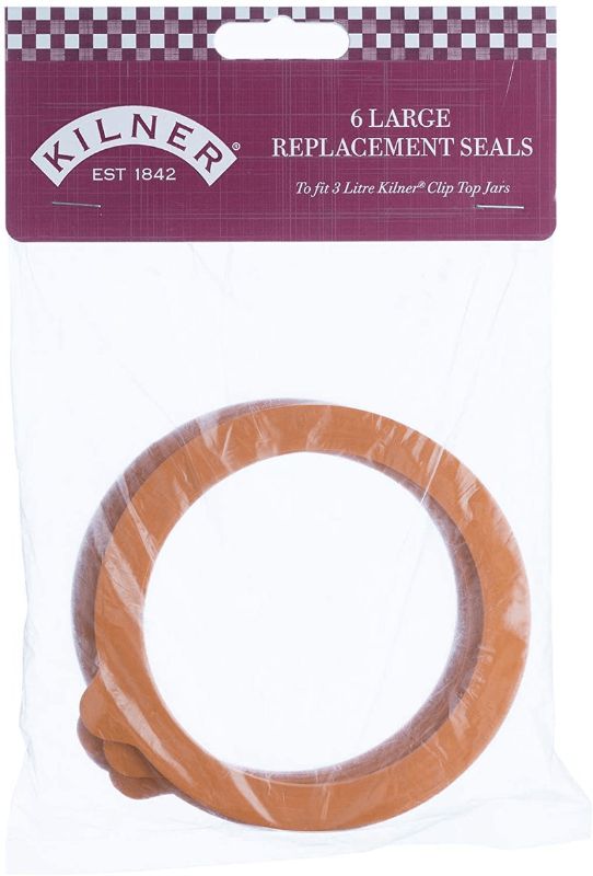 Kilner Replacement Large Rubber Seals Pack Of 6