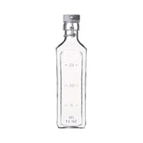 Kilner Clip Top Bottle 600ml with airtight lid, ideal for fresh juices, oils, and sauces; stylish square design and eco-friendly.