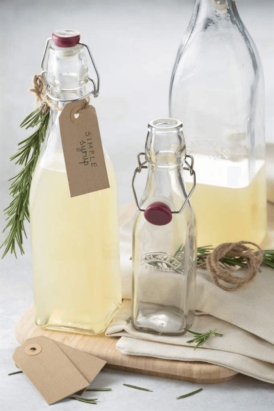 Kilner Square Clip Top Bottle Glass