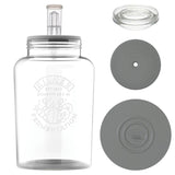 Kilner 5 Litre Fermentation Set with air lock, silicone lid, and glass weight for effortless, healthy homemade probiotic foods.