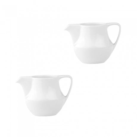 Elegant Royal Porcelain Creamer in 0.13lt capacity, ideal for serving cream or sauces at dining occasions.