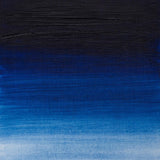 Rich Indanthrene Blue oil paint in a 37ml tube, ideal for vibrant landscapes and expressive textures in your artwork.