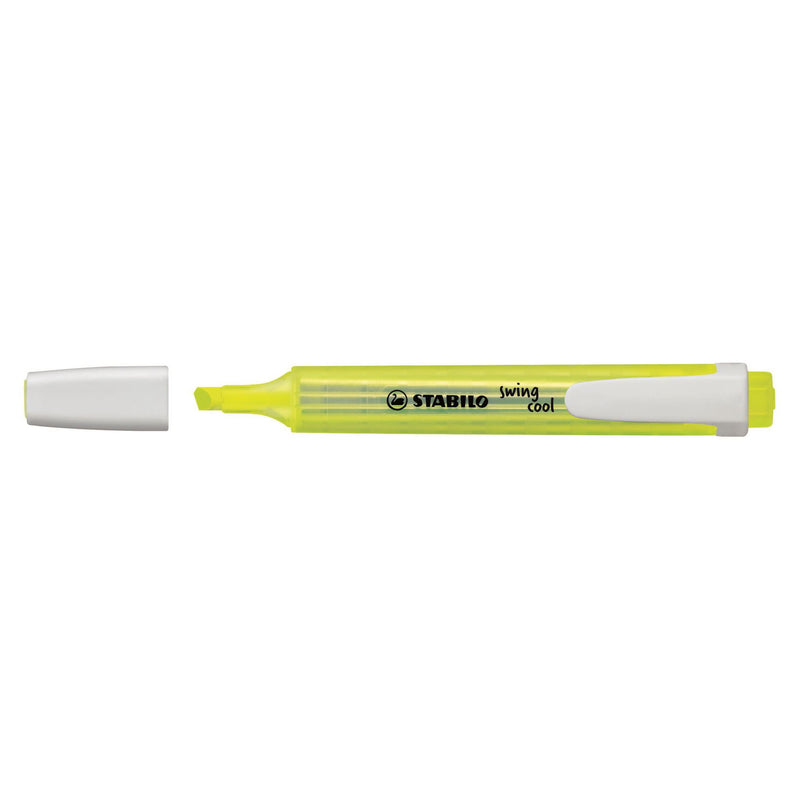 Stabilo Swing Cool Highlighter Yellow Box 10 -10 units