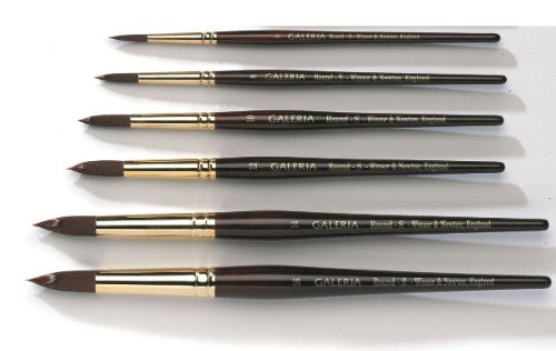 Winsor & Newton Galeria Brushes Short Handled Round - Size 4