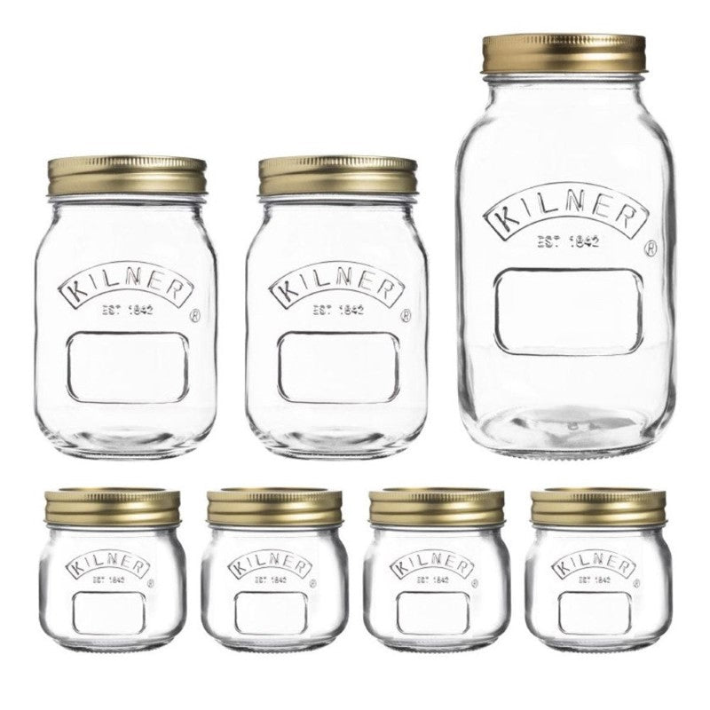 Preserve Jar Set - Kilner (7pc)