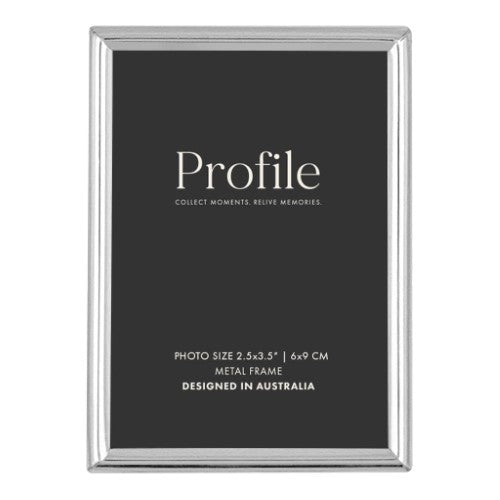 Profile - Habitat Silver Metal Photo Frame - 3.5x5in (9x13cm)