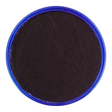 High-quality 18ml black face paint from Snazaroo, non-toxic, water-based, ideal for safe and vibrant designs.