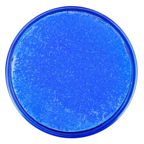 Vibrant Sky Blue Snazaroo face paint in a 18ml pot, perfect for safe and easy application for festive face and body art.