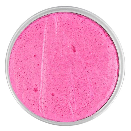 Vibrant 18ml pink sparkle face paint for festive occasions, safe, non-toxic, and easy to wash off. Ideal for kids and adults.