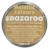 Snazaroo 18ml Electric Blue face paint, vibrant metallic finish for stunning designs, non-toxic, easy to apply and remove.