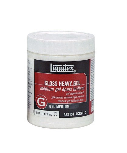 Liquitex Gloss Heavy Gel Mediums - 473ml