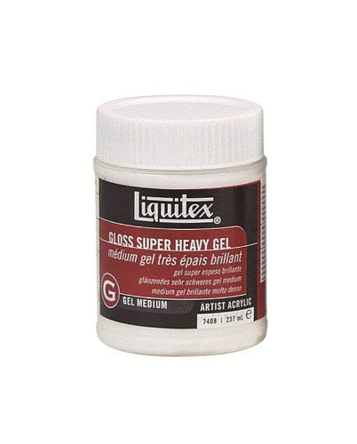 Liquitex Gloss Super Heavy Gel Mediums - 237ml