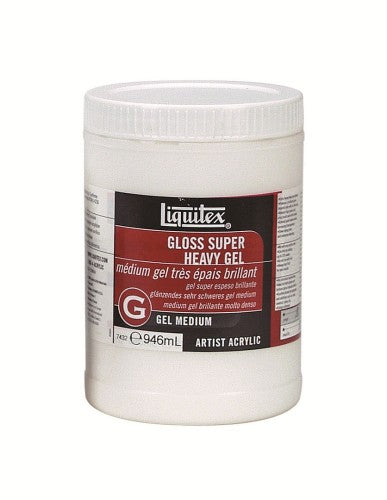 Liquitex Gloss Super Heavy Gel Mediums - 946ml