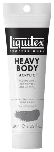 Liquitex Heavy Body Acrylic 59ml - Gray V5 Mixing Gray (599)