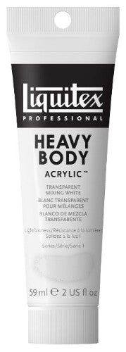 Liquitex Heavy Body Acrylic 59ml - Transparent Mixing White (430)