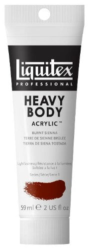 Liquitex Heavy Body Acrylic 59ml - Burnt Sienna (127)