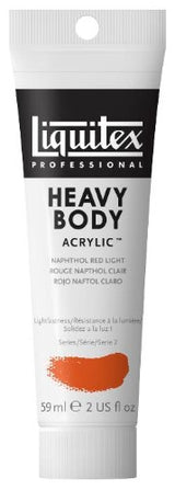 Liquitex Heavy Body Acrylic 59ml - Naphthol Red Light (294)