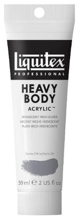 Liquitex Heavy Body Acrylic 59ml - Iridescent Rich Silver (239)