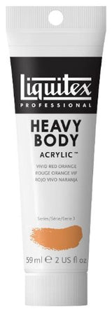 Liquitex Heavy Body Acrylic 59ml - Vivid Red Orange (620)