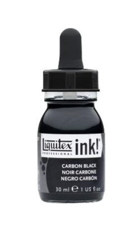 Liquitex Acrylic Inks - Carbon Black 337 30ml