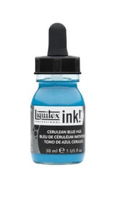 Liquitex Acrylic Inks - Cerulean Blue Hue 470 30ml