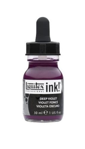 Liquitex Acrylic Inks - Deep Violet 115 30ml